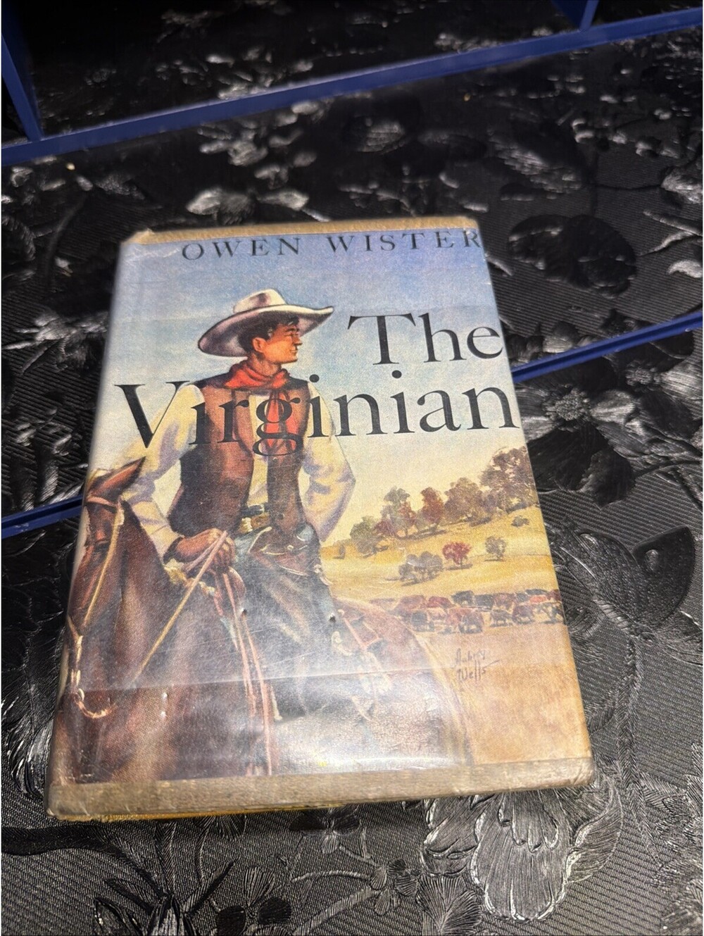 THE VIRGINIAN by Owen Wister (1947) Beautiful Hard Cover